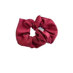 SCRUNCHIE MEDI TEDDY - GUMKA DO WŁOSÓW KOLOR MERLOT SCRUB