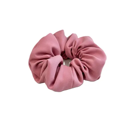 SCRUNCHIE MEDI TEDDY - GUMKA DO WŁOSÓW KOLOR DUSTY ROSE