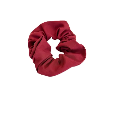 SCRUNCHIE MEDI TEDDY - GUMKA DO WŁOSÓW KOLOR MERLOT SCRUB