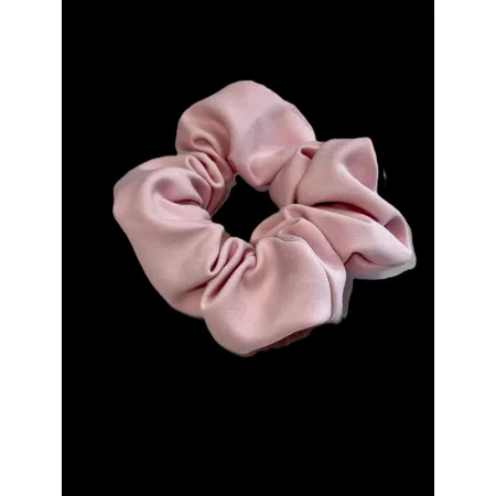 SCRUNCHIE MEDI TEDDY - GUMKA DO WŁOSÓW KOLOR POWDER ROSE