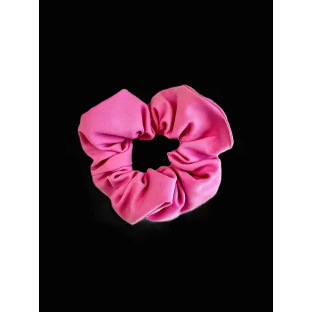 SCRUNCHIE MEDI TEDDY - GUMKA DO WŁOSÓW KOLOR VITAL PINK